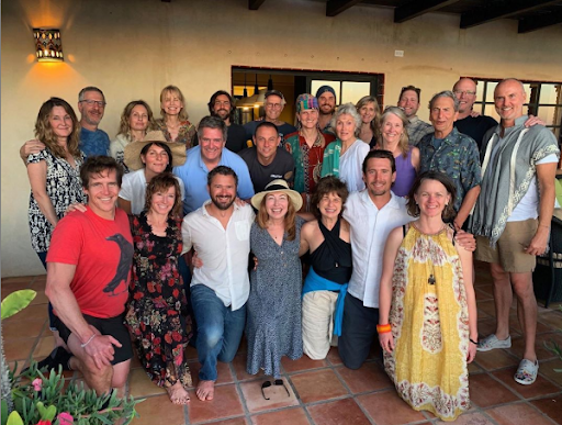 Group of smiling people at Modern Elder Academy.